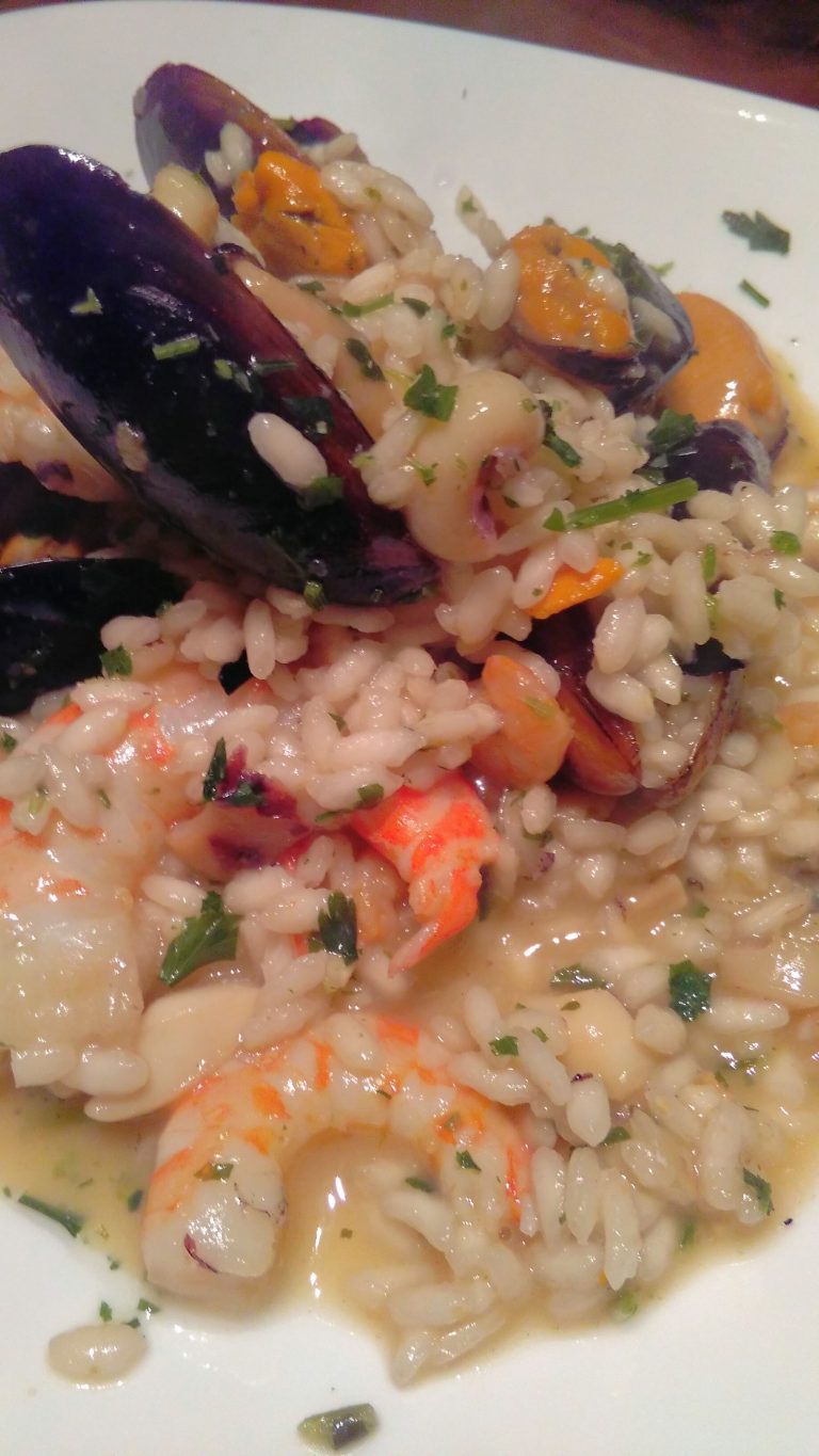 Risotto classico alla pescatora