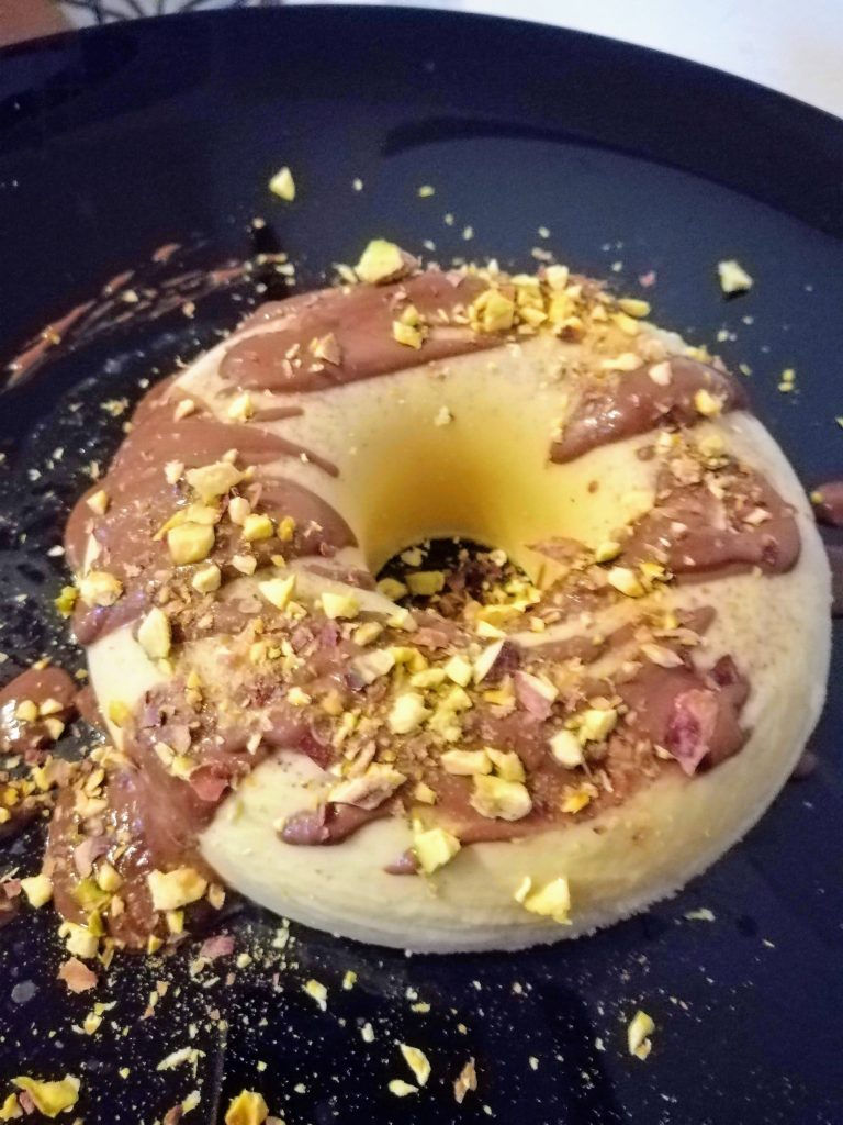 Semifreddo al pistacchio con salsa gianduia