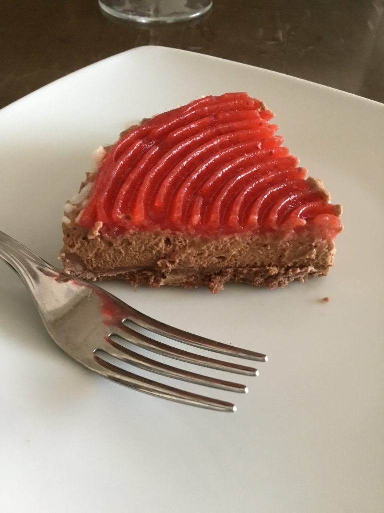 Crostata di fragole versione moderna