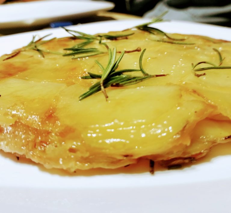 Tarte Tatin di patate